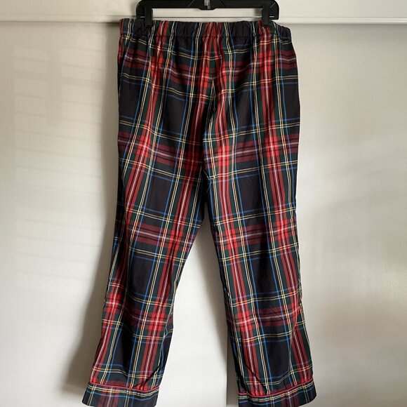 J. Crew “Vintage Stewart Tartan” Plaid Print Pajama Pants Size L - Picture 5 of 11